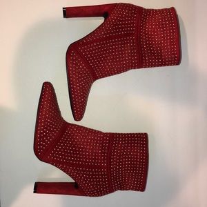 Red booties
